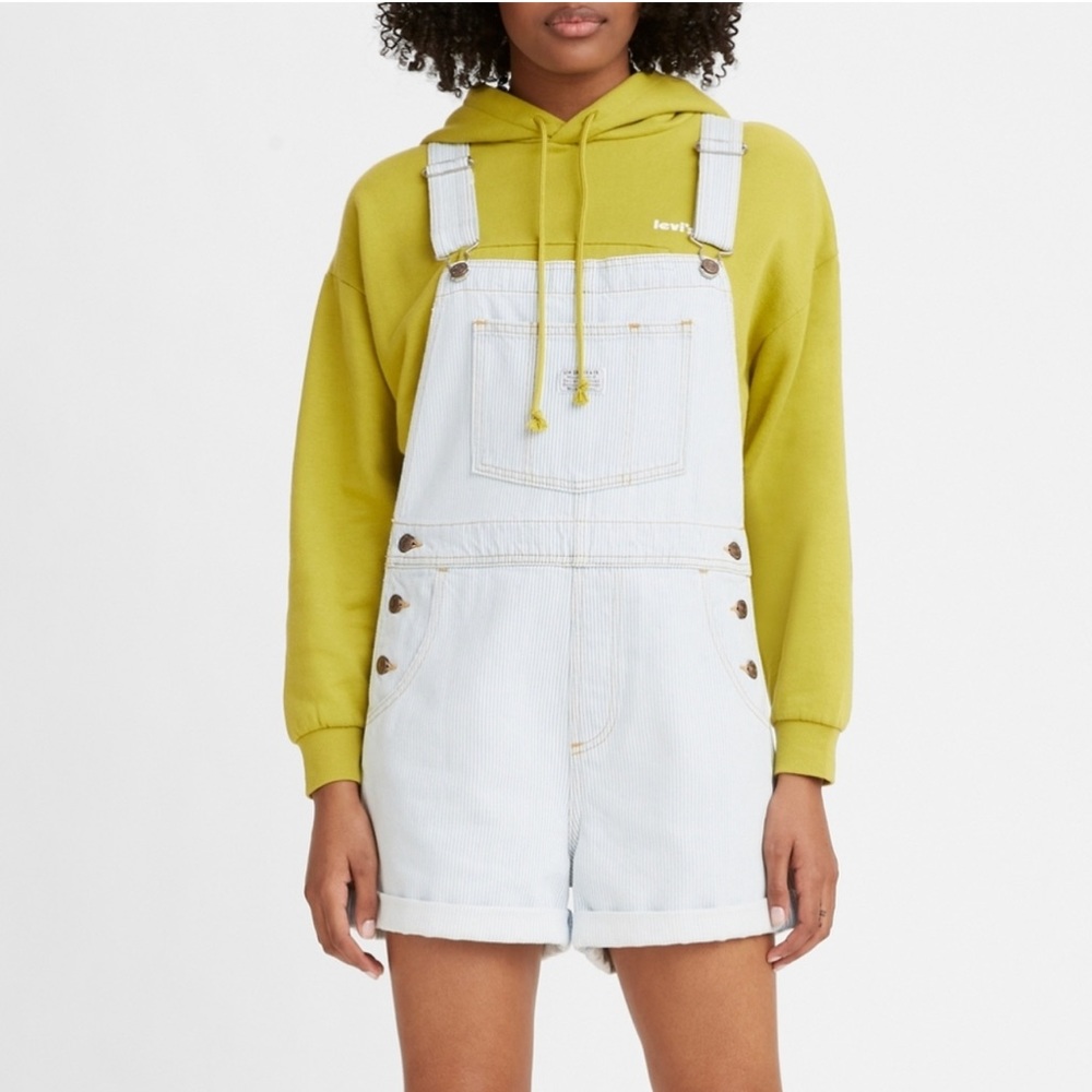 Levi’s Vintage Stripes Denim Shortalls